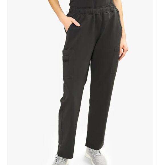 Keswi 9-Pocket Interior Drawstring Medical Pants Durable Cargo Scrubs Sz: M -NWT - Picture 1 of 10